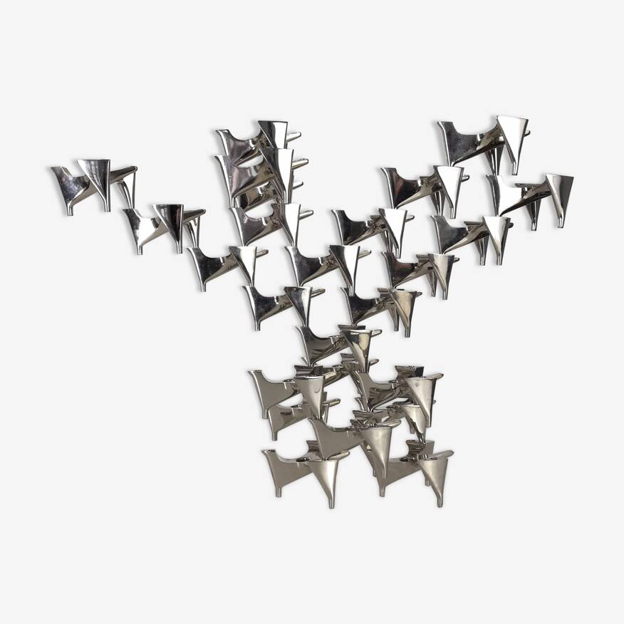 Set of 26 Hammonia Motard candle holders