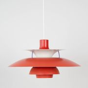 Suspension vintage danoise PH 5 par Poul Henningsen, Louis Poulsen, 1958