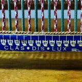 Vintage record holder for 50 vinyls - 1960s