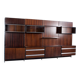 MODULAR SHELF ROSEWOOD ICO PARISI 1960s MIM ROMA PUBLISHER