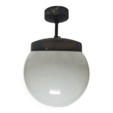 Lampe suspendue Art Déco, Pologne, années 1950
