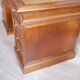 Napoleon III desk in walnut from the late 19th century.