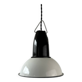 Ancienne petite suspension emaillee industrielle