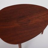 Set of Three Nesting Tables by Beder Trædrejeri, Denmark 1960s