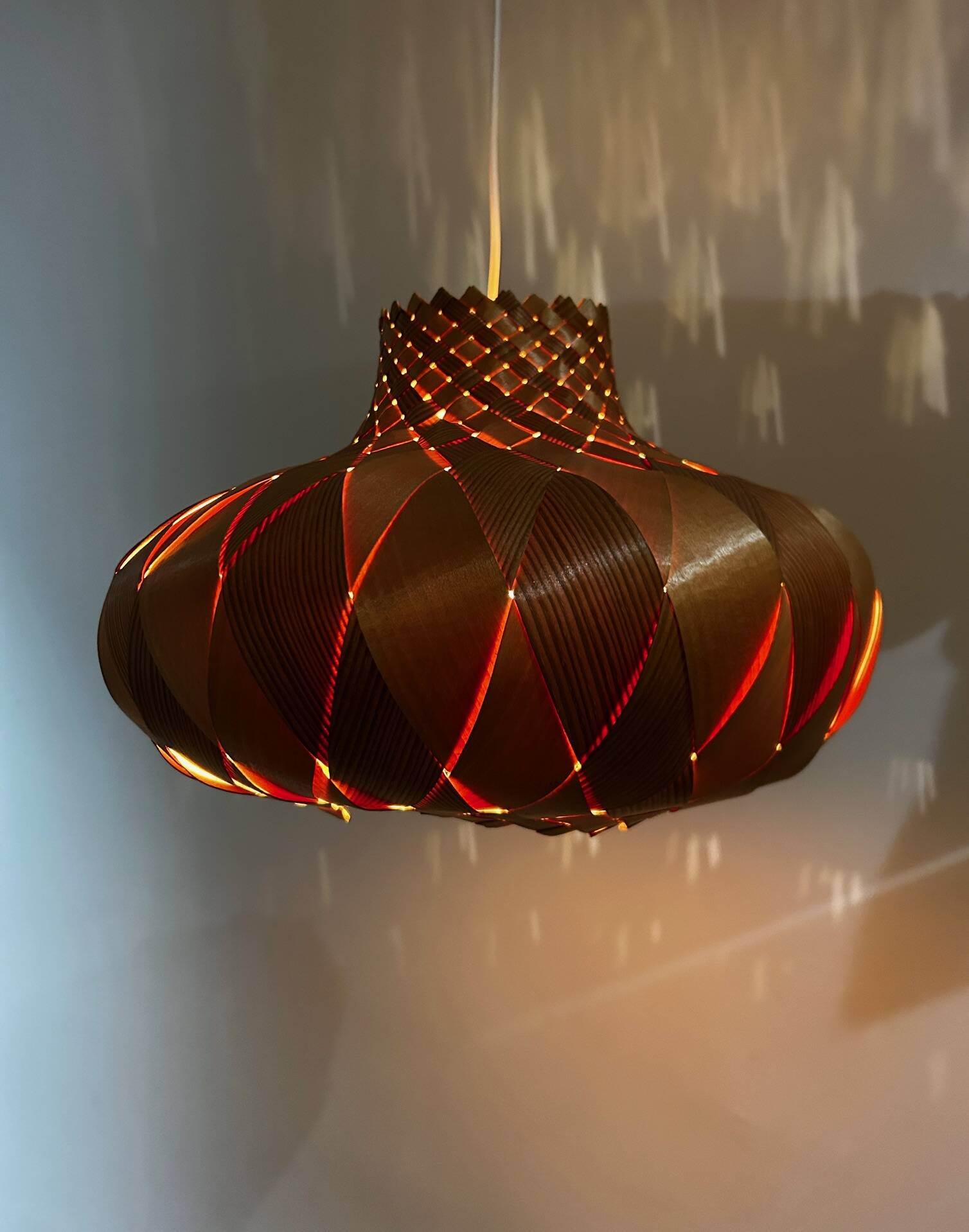 Scandinavian chandelier from the 1960s
