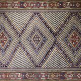 Vintage Hand-Woven Oriental Shiraz Rug, 1960s