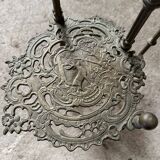 Vintage brass harness