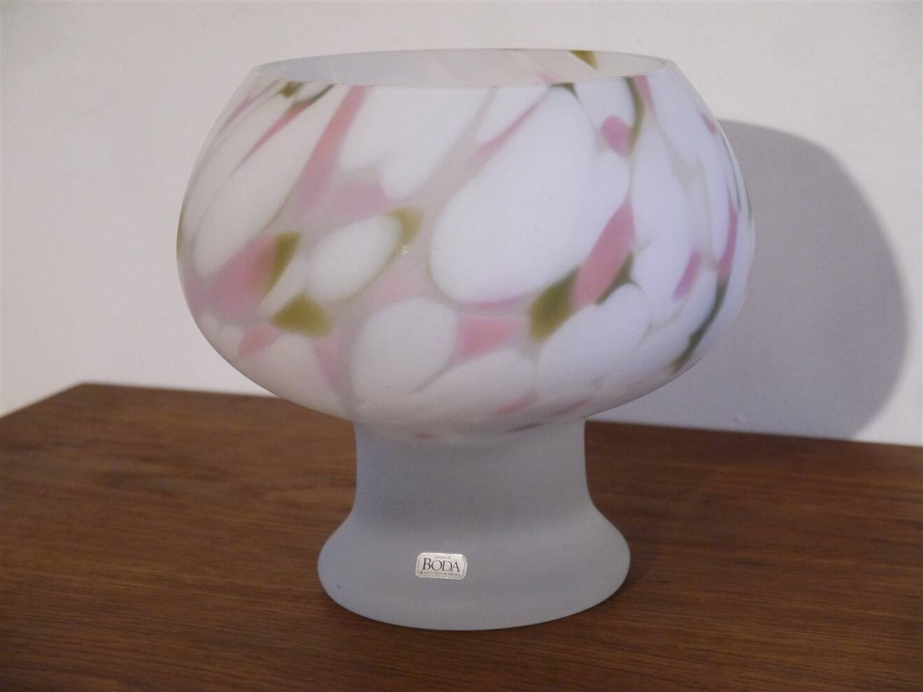 Swedish glass bowl by Kosta, 1970