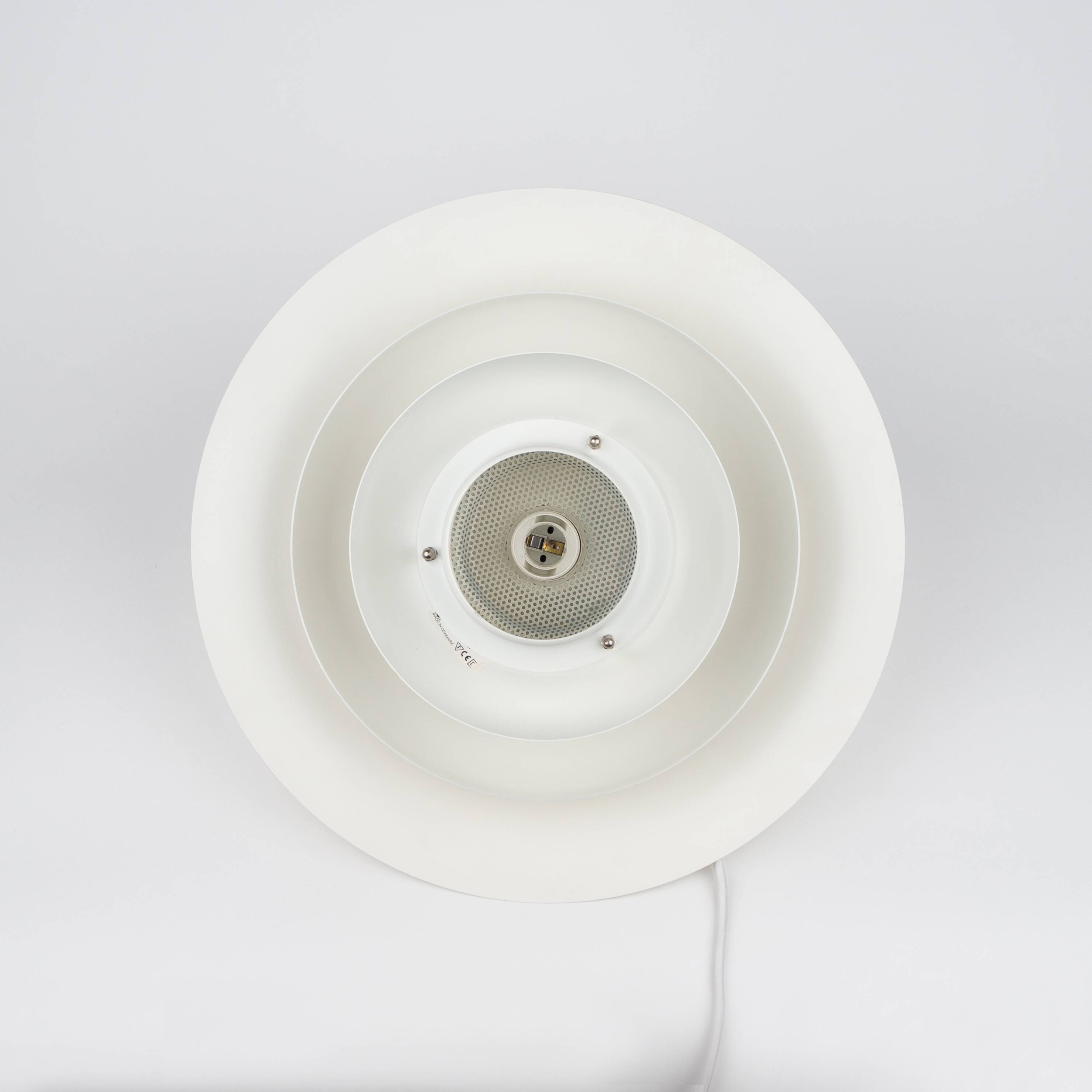 Danish vintage pendant lamp Verona by Kurt Wiborg, Jeka, 1980s