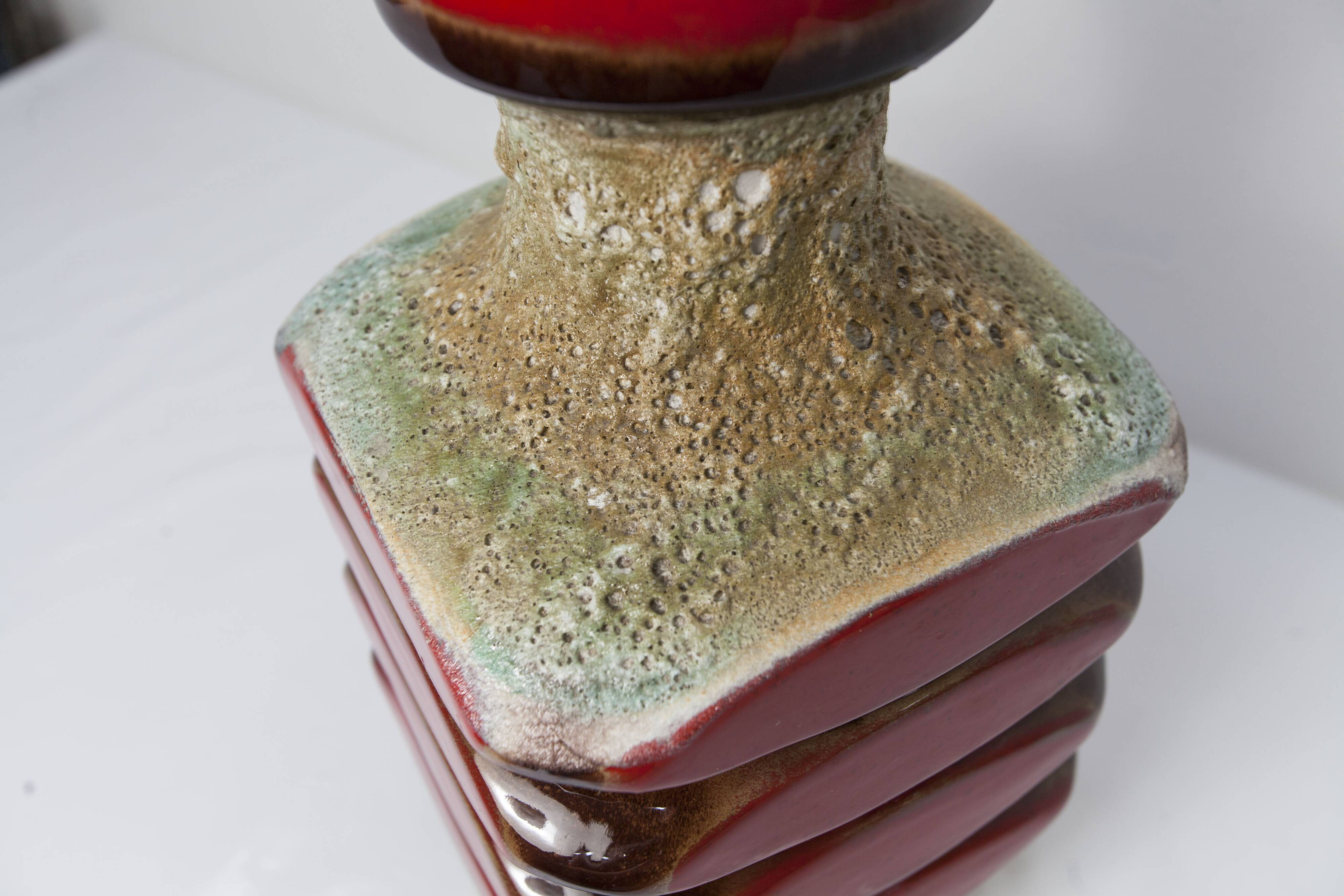 Vase by Cari Zalloni for Steuler Keramik 1960, H 40 cm