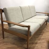 Reupholstered scandinavian sofa