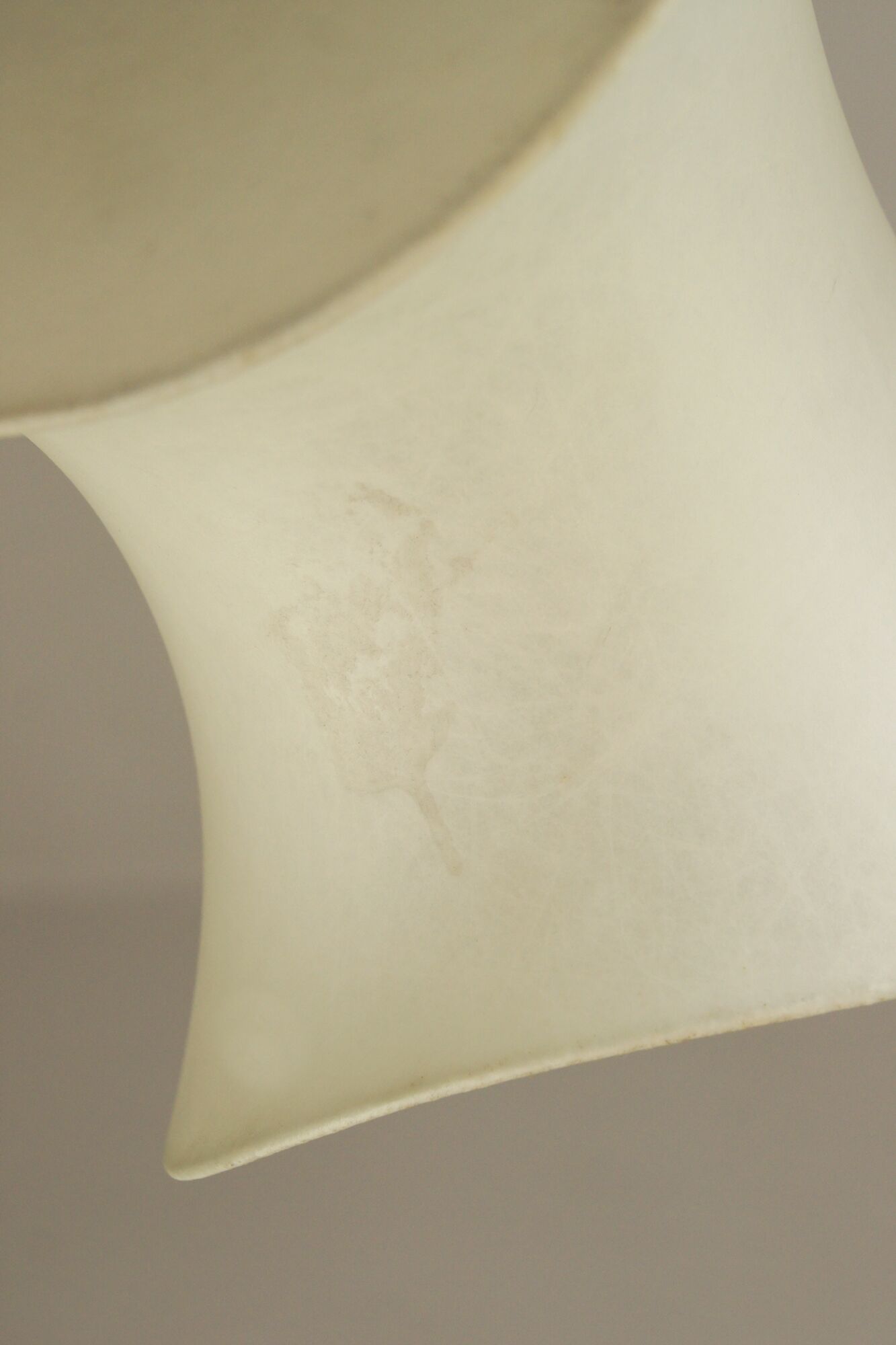 Mid-Century German Cocoon Pendant Lamp from Goldkant Leuchten