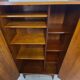 Vintage 1960s Scandinavian teak bookcase cabinet