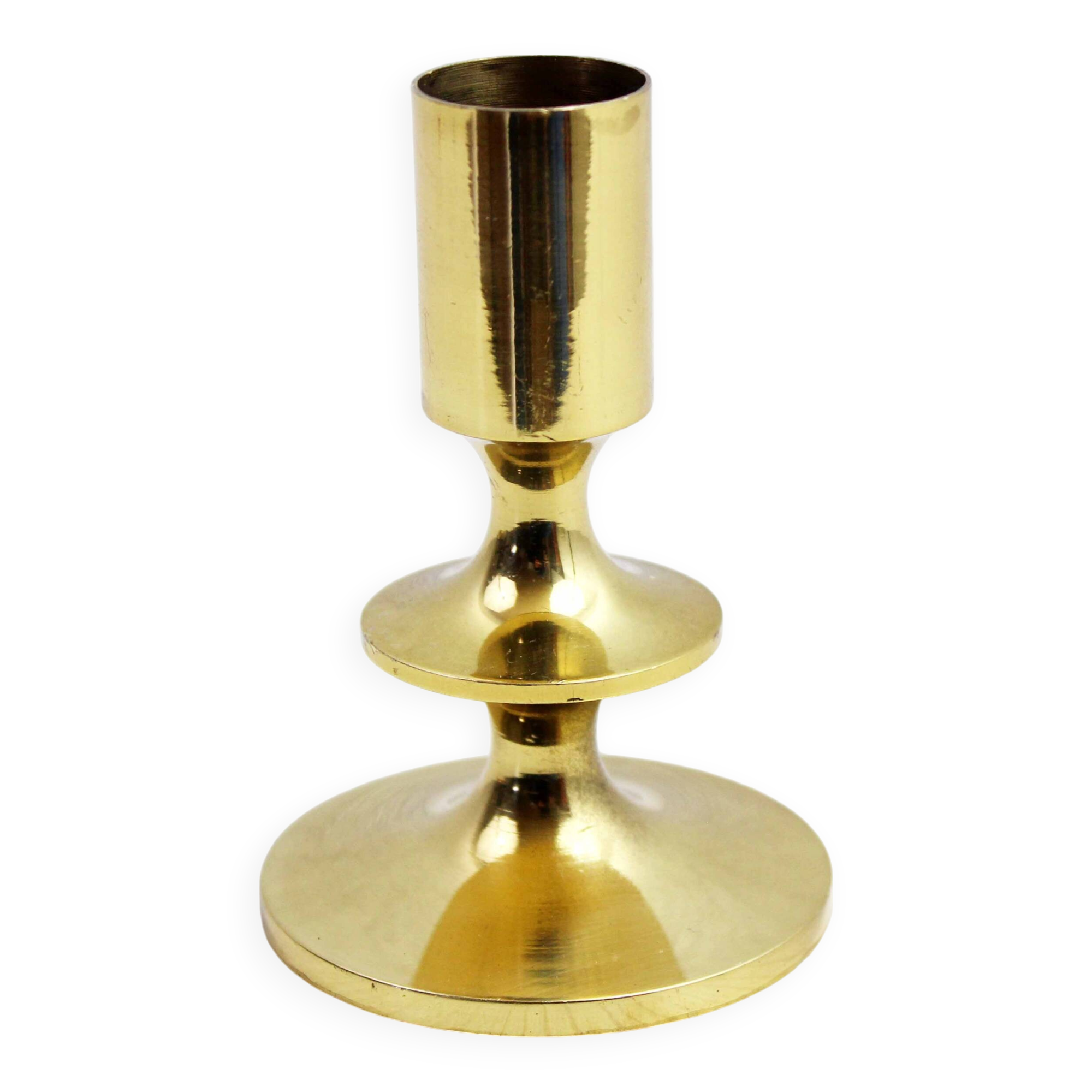 Vintage brass candle holder
