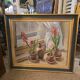 Oil on canvas "the hyacinths"