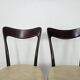 Six Art Decò chairs attributed to Carlo Rava, 1950s