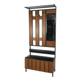Standing vintage coat rack, hall furniture, 1960s