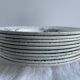 Set of 10 hollow plates Terre de Fer XIXth, model Madrid