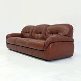 Vintage design sofa from Poltrona in imitation leather