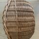 Panier en osier sans anse