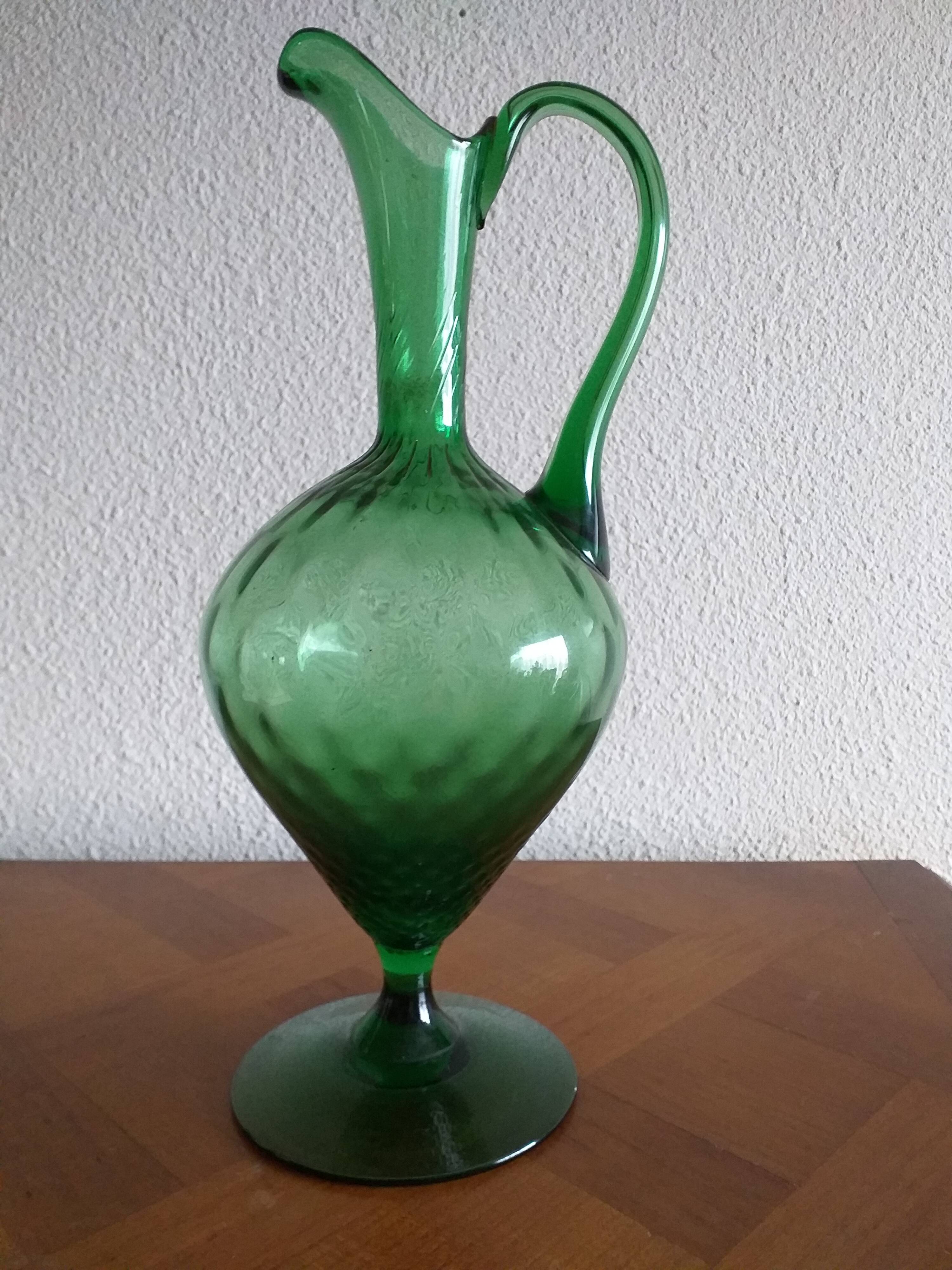 Aiguillere en verre fin souffle