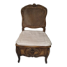 Authentic 18th century comfort chair, Louis XV
