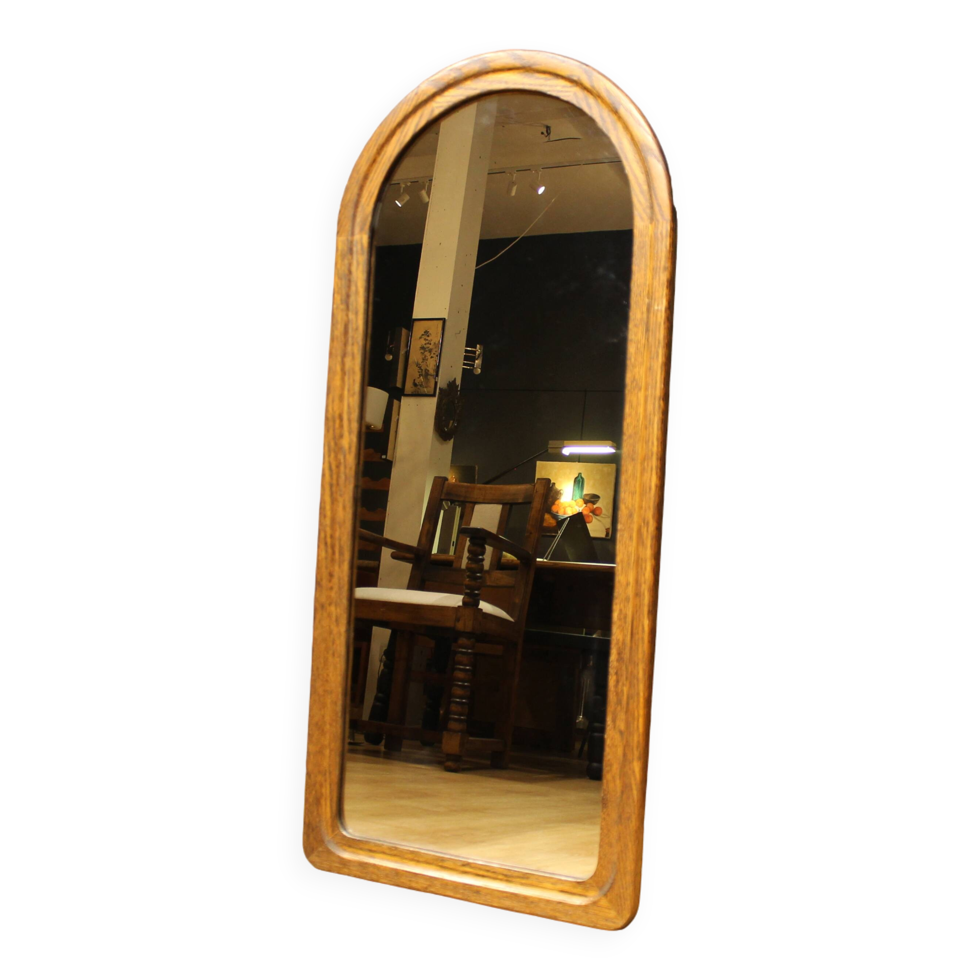 Vintage solid wood mirror