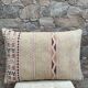 Vintage Berber Kilim cushion cover: Moroccan wool cushion