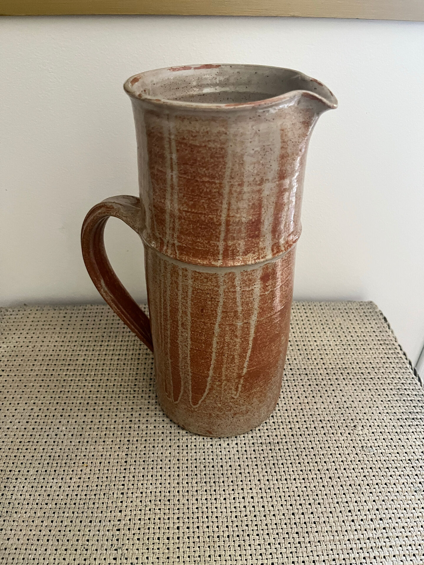 Stoneware jug