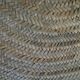 Round carpet in vegetable fibers diameter 120 cm