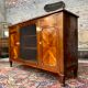Low sideboard in marquetry style Louis XVI late nineteenth century