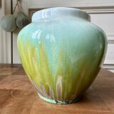 Glazed stoneware vase from the 70s