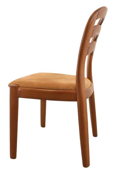 Set van 4 Glostrup eetkamerstoelen 'Gronsalen'