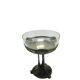 Art Nouveau centerpiece, glass, Quist, Germany, early 20th c.