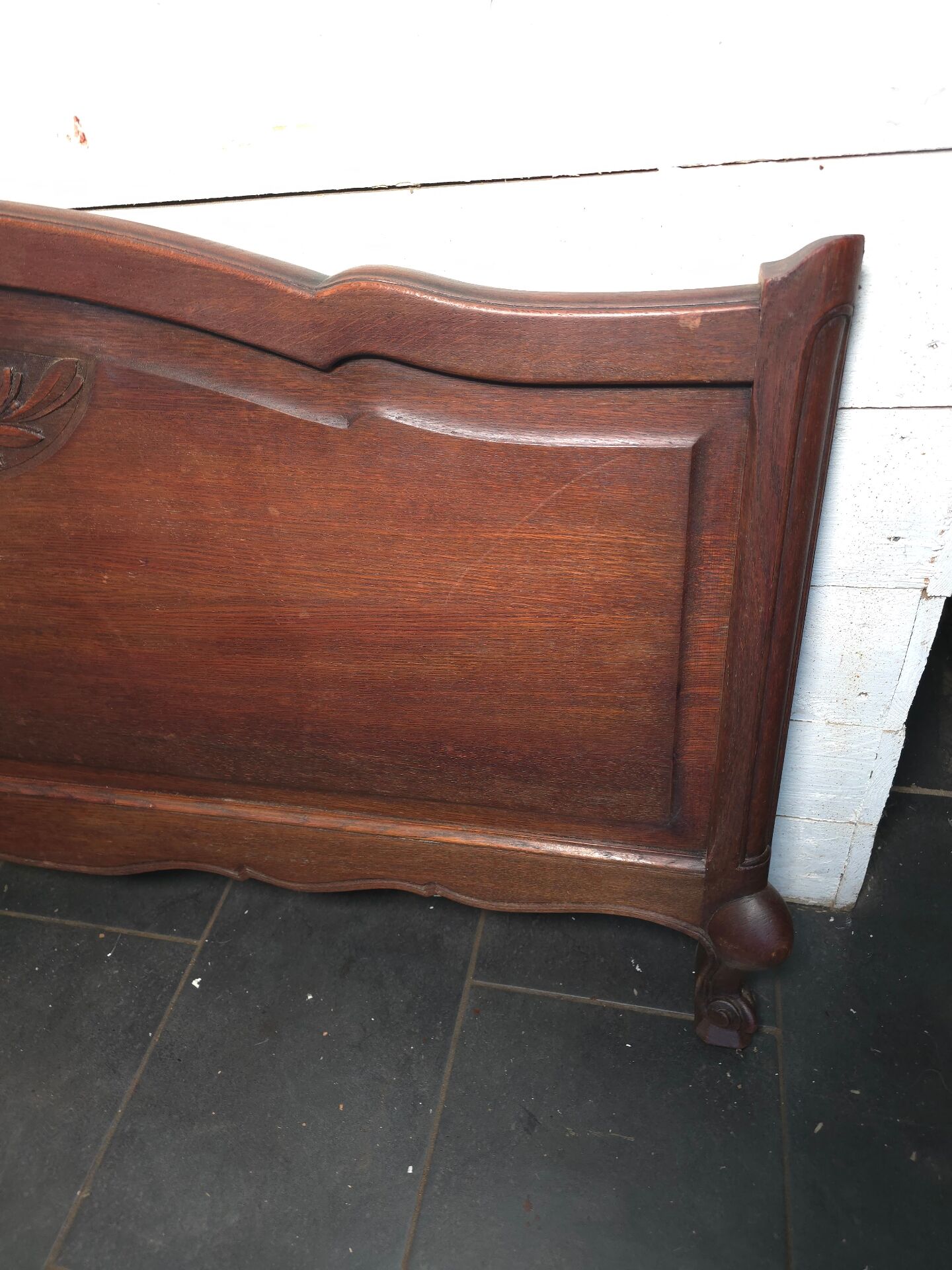 Oak headboard