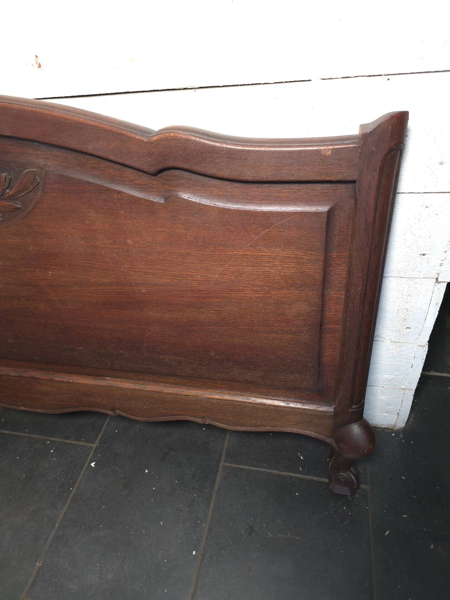 Oak headboard