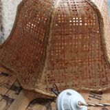 Rattan flower hanging