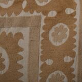 Hand knotted rug, vintage turkish rug 152x154 cm