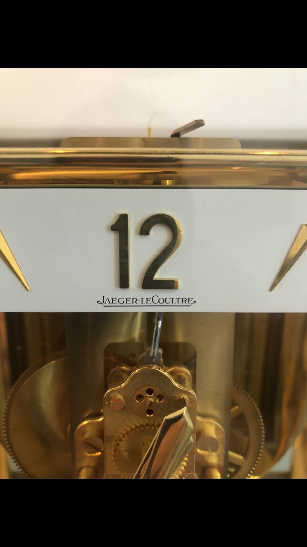 Atmos clock Jaeger Lecoultre