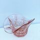 Bowl of pink glass - original form