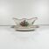 Sauceboat KG Lunéville, model "Réverbère", rose pattern