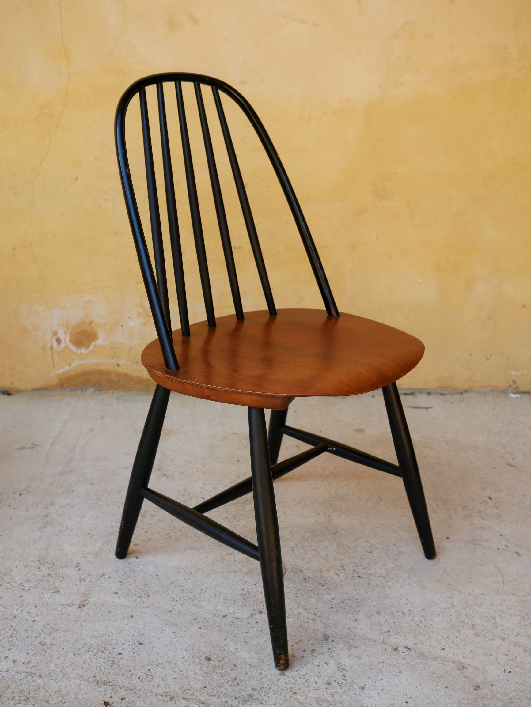Set of 4 chairs Scandinavian by Sven Erik Fryklund for Hagafors Stolfabrik