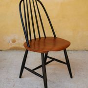 Set of 4 chairs Scandinavian by Sven Erik Fryklund for Hagafors Stolfabrik