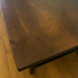 Industrial workshop style desk table