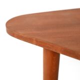 Scandinavian triangular coffee table from the Sixties