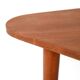 Table basse triangulaire scandinave des années soixante