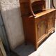 Two-body Art Nouveau 1900 sideboard stamped Georges Ernest Nowak