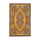 Handmade Vintage Moldovan Brown Kilim 183 cm x 280 cm - 23422