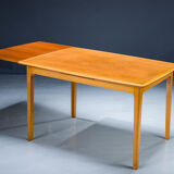 Extendable teak dinner table, 1960