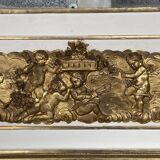 Mirror decorated with toddlers